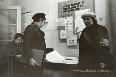 Civilās aizsardzības mācības 1983.gadā - Foto №1400