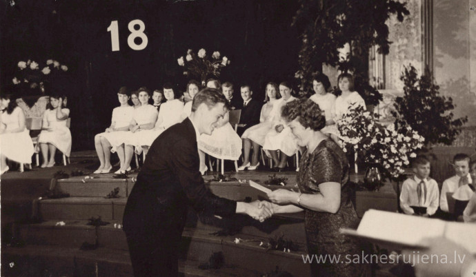 Rūjienas kultūras nama sadzīves tradīcijas Padomju gados - Foto №1334