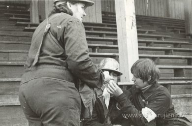 Civilās aizsardzības mācības 1983.gadā - Foto №1447