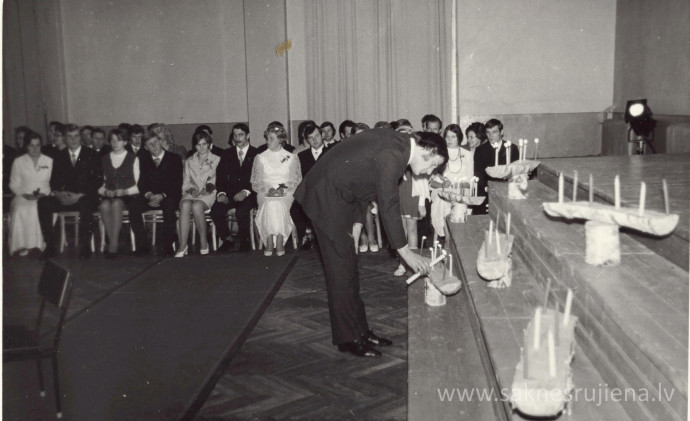 Rūjienas kultūras nama sadzīves tradīcijas Padomju gados - Foto №1331