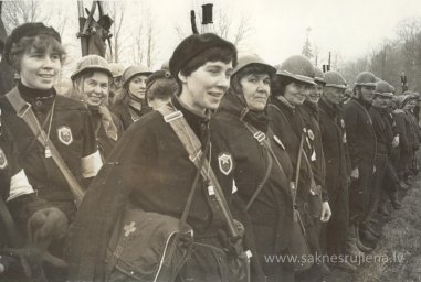Civilās aizsardzības mācības 1983.gadā - Foto №1429