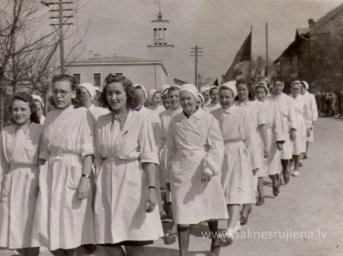 Rūjienas slimnīca pēc 1945.gada - Foto №275