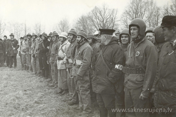 Civilās aizsardzības mācības 1983.gadā - Foto №1439