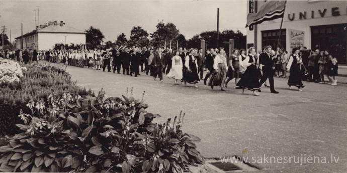Rūjienas kultūras nama sadzīves tradīcijas Padomju gados - Foto №1341