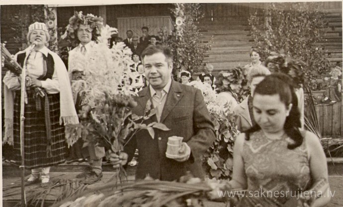 Līgo svētki Rūjienā 1967.gadā - Foto №339