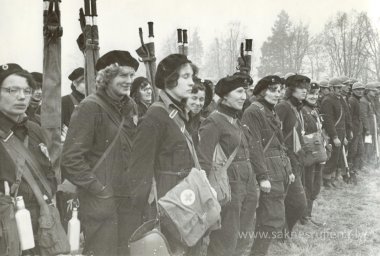 Civilās aizsardzības mācības 1983.gadā - Foto №1428
