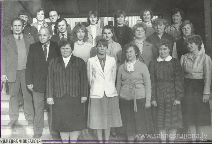 1987.gads Rūjienā - Foto №1367