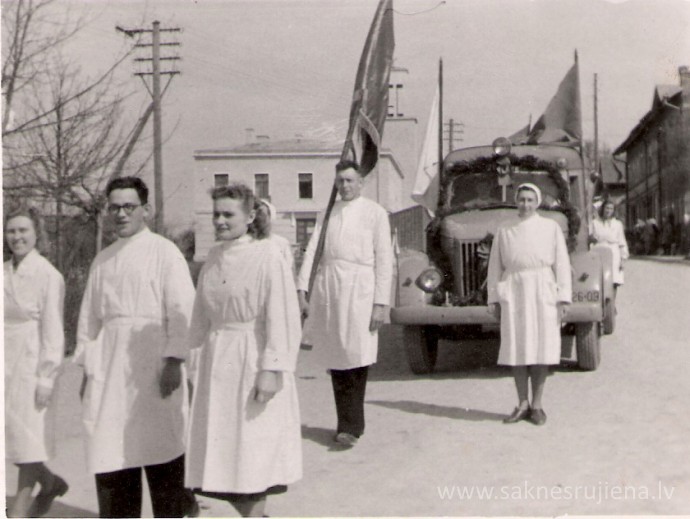 Rūjienas slimnīca pēc 1945.gada - Foto №276
