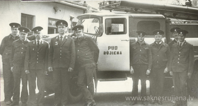 1987.gads Rūjienā - Foto №1382