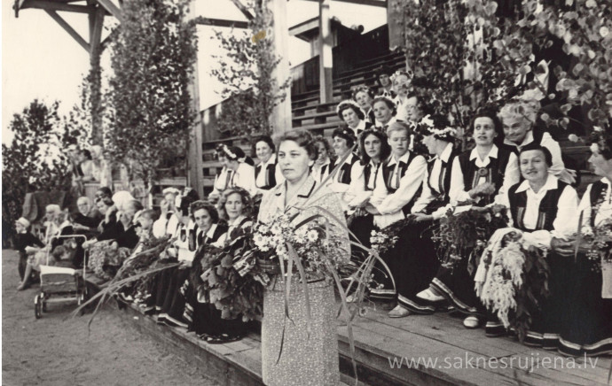 Rūjienas kultūras nama sadzīves tradīcijas Padomju gados - Foto №1344