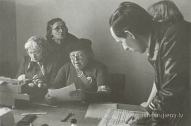 Civilās aizsardzības mācības 1983.gadā - Foto №1399