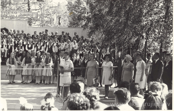 Rūjienas kultūras nama sadzīves tradīcijas Padomju gados - Foto №1340