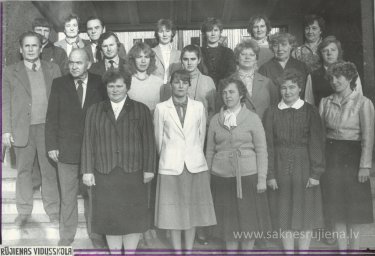 1987.gads Rūjienā - Foto №1367