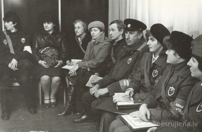 Civilās aizsardzības mācības 1983.gadā - Foto №1411
