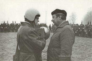 Civilās aizsardzības mācības 1983.gadā - Foto №1424