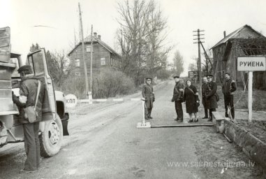 Civilās aizsardzības mācības 1983.gadā - Foto №1419