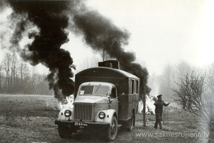 Civilās aizsardzības mācības 1983.gadā - Foto №1446