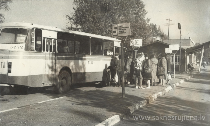 1987.gads Rūjienā - Foto №1386