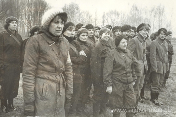 Civilās aizsardzības mācības 1983.gadā - Foto №1435