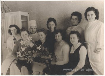 Rūjienas slimnīca pēc 1945.gada - Foto №305