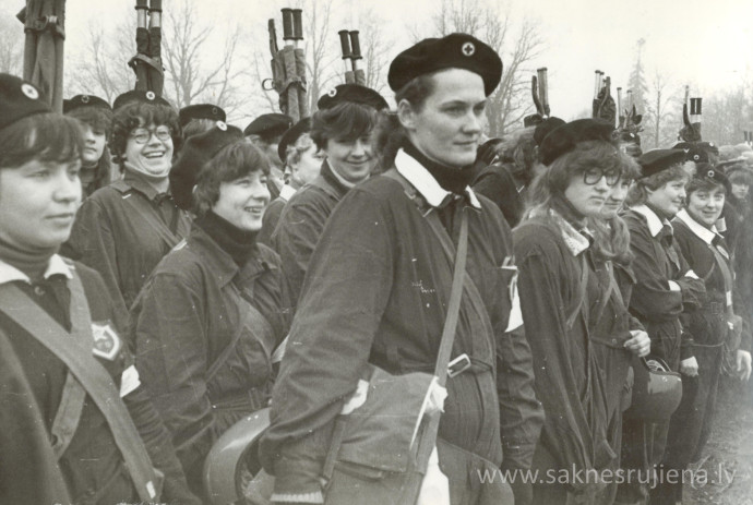 Civilās aizsardzības mācības 1983.gadā - Foto №1432
