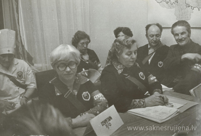 Civilās aizsardzības mācības 1983.gadā - Foto №1398