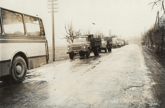 Civilās aizsardzības mācības 1983.gadā - Foto №1420
