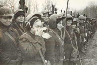 Civilās aizsardzības mācības 1983.gadā - Foto №1431