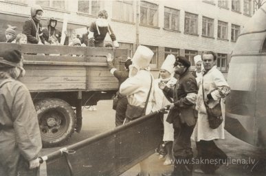 Civilās aizsardzības mācības 1983.gadā - Foto №1454