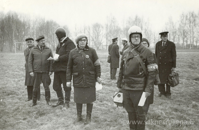 Civilās aizsardzības mācības 1983.gadā - Foto №1423