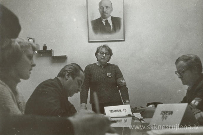 Civilās aizsardzības mācības 1983.gadā - Foto №1393