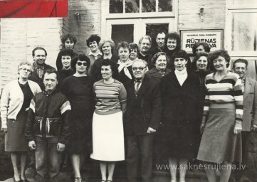 1987.gads Rūjienā - Foto №1352