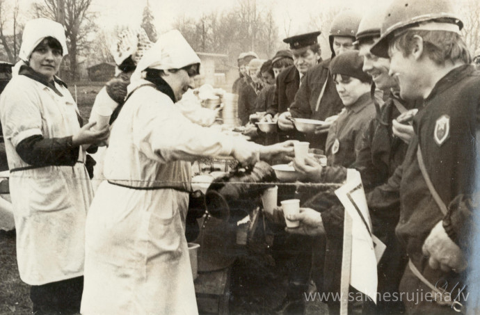 Civilās aizsardzības mācības 1983.gadā - Foto №1461