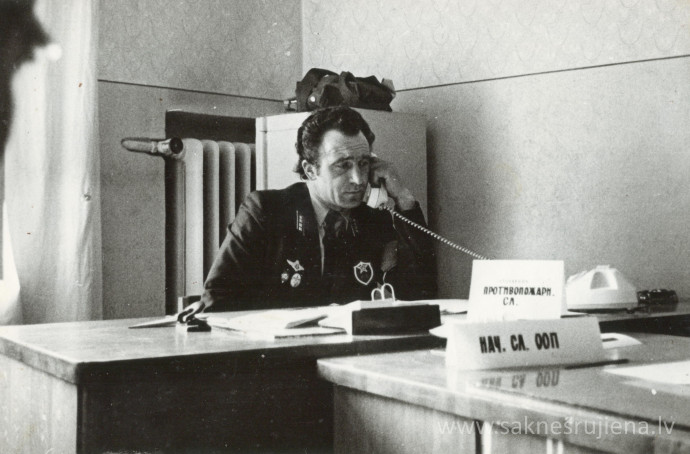 Civilās aizsardzības mācības 1983.gadā - Foto №1394