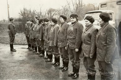 Civilās aizsardzības mācības 1983.gadā - Foto №1436