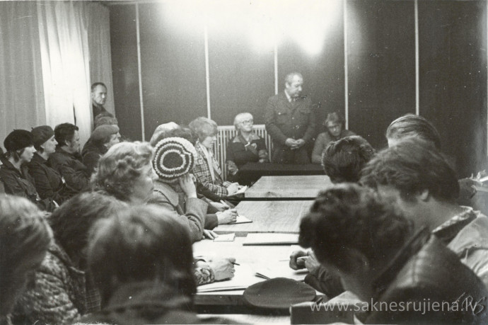 Civilās aizsardzības mācības 1983.gadā - Foto №1410