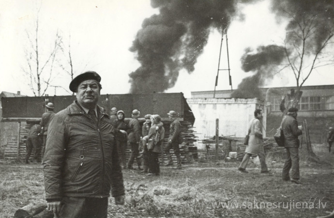 Civilās aizsardzības mācības 1983.gadā - Foto №1445