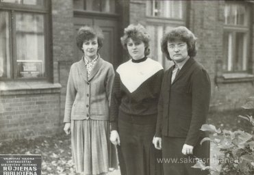 1987.gads Rūjienā - Foto №1365