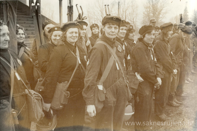 Civilās aizsardzības mācības 1983.gadā - Foto №1434