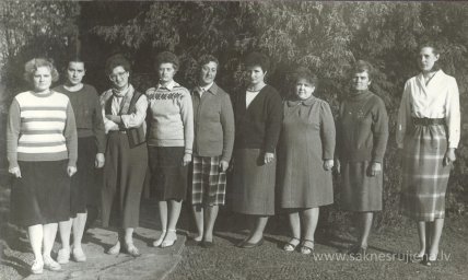 1987.gads Rūjienā - Foto №1368