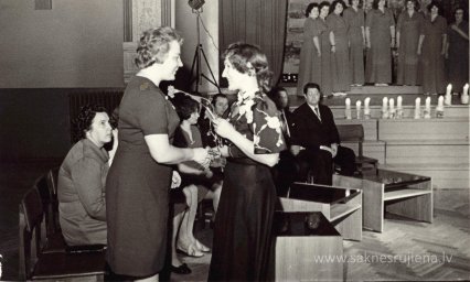 Rūjienas kultūras nama sadzīves tradīcijas Padomju gados - Foto №1346