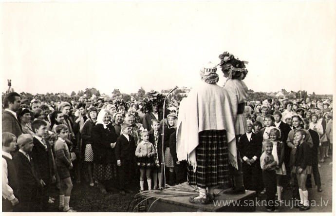 Līgo svētki Rūjienā 1967.gadā - Foto №338