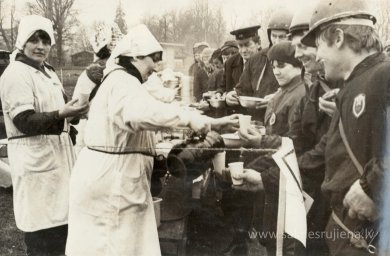 Civilās aizsardzības mācības 1983.gadā - Foto №1461