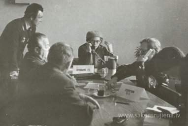 Civilās aizsardzības mācības 1983.gadā - Foto №1397
