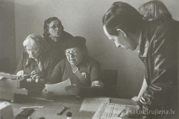 Civilās aizsardzības mācības 1983.gadā - Foto №1399