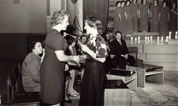 Rūjienas kultūras nama sadzīves tradīcijas Padomju gados - Foto №1346